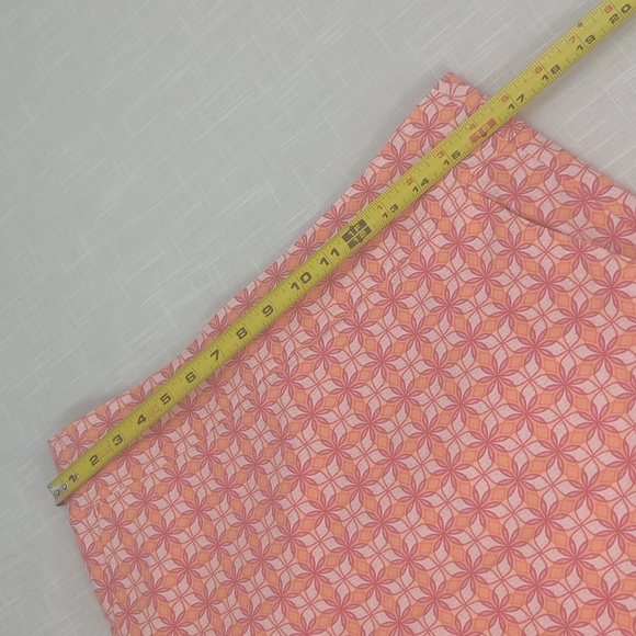 Talbots skirt with pockets, bright pattern, women size 8 - Picture 7 of 11